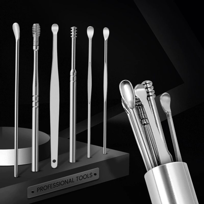 6Pcs Portable Ear Cleaner Set - Image 5