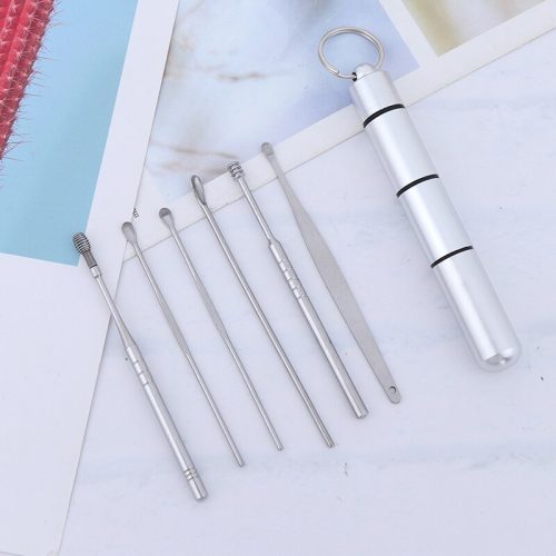 6Pcs Portable Ear Cleaner Set