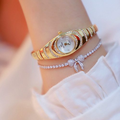 Luxury Brand Casual Quartz Small Dial Watches for woman