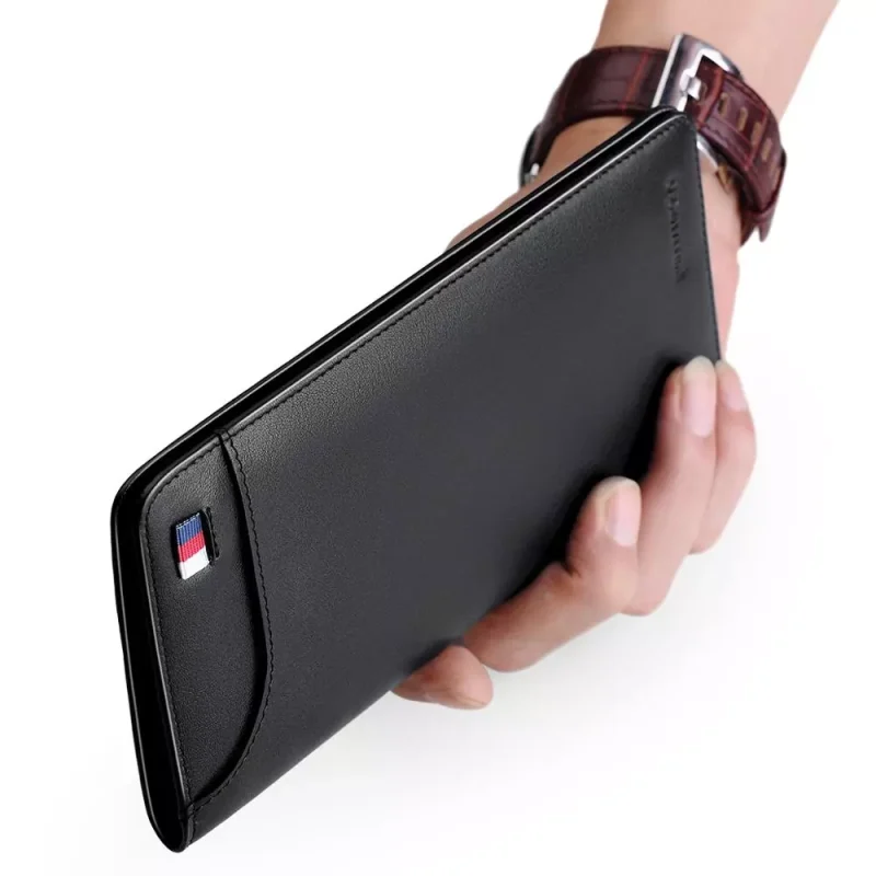 WilliamPOLO Men's long leather wallet - Image 3