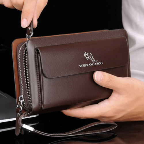 DOUBLE ZIPPER LUXURY WALLET