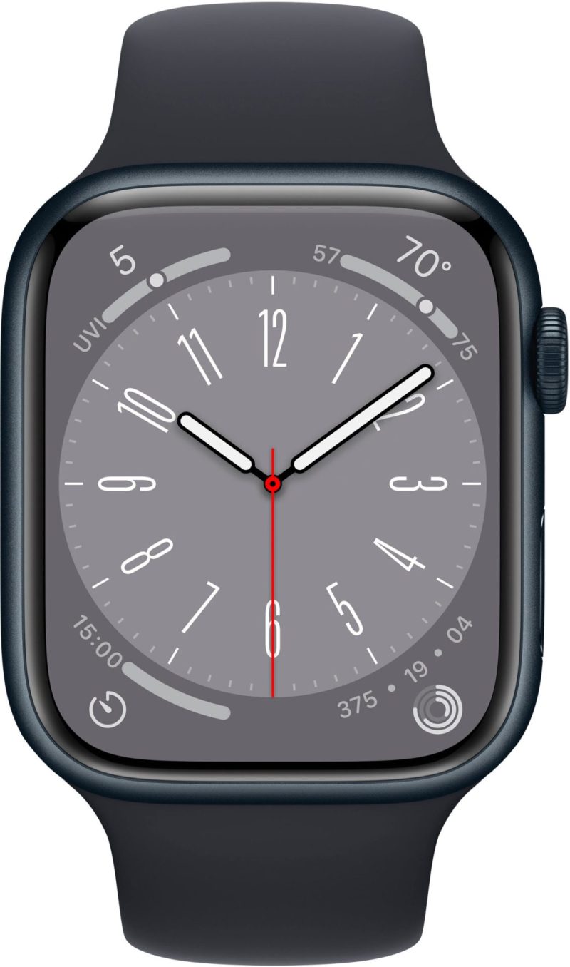 Apple Nike Watch Series 8 GPS Midnight Aluminum Case