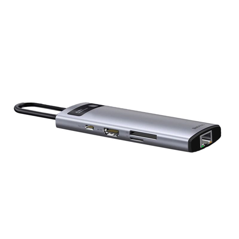 Baseus 8-in-1 Multifunctional Type-C HUB Docking Station - Image 4