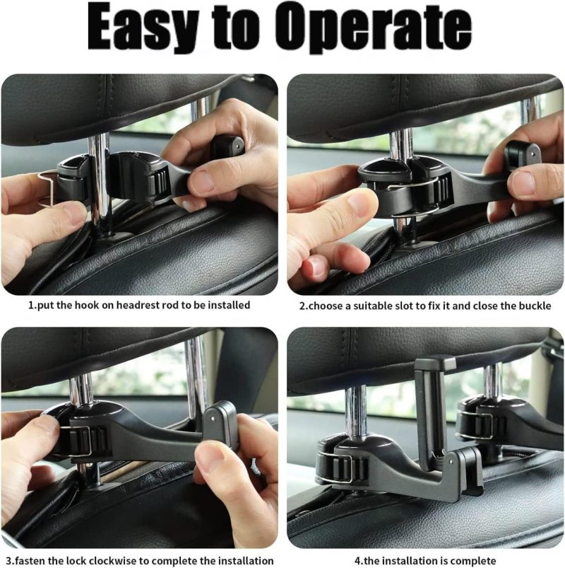 Car 2 in 1 Headrest Hook - Image 4