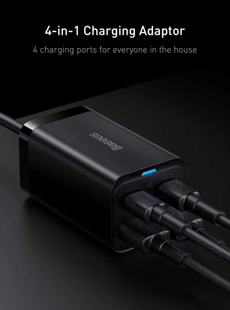 Baseus Four Ports GaN Charger - Image 5